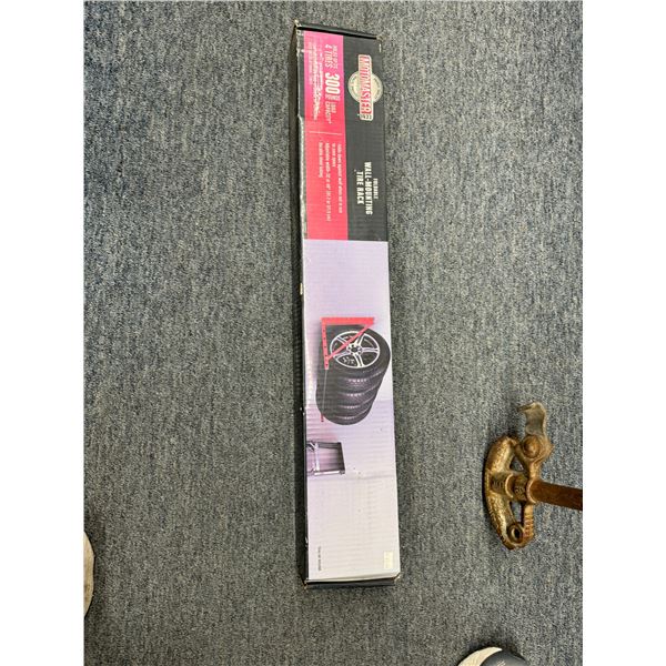 300lbs wall mount tire rack