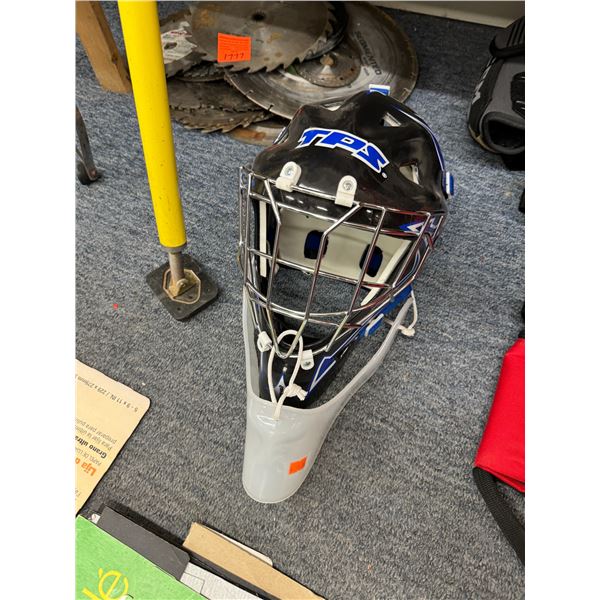 Goalie helmet