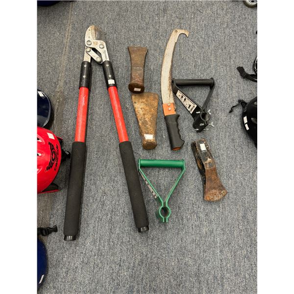 Lot of yard tools