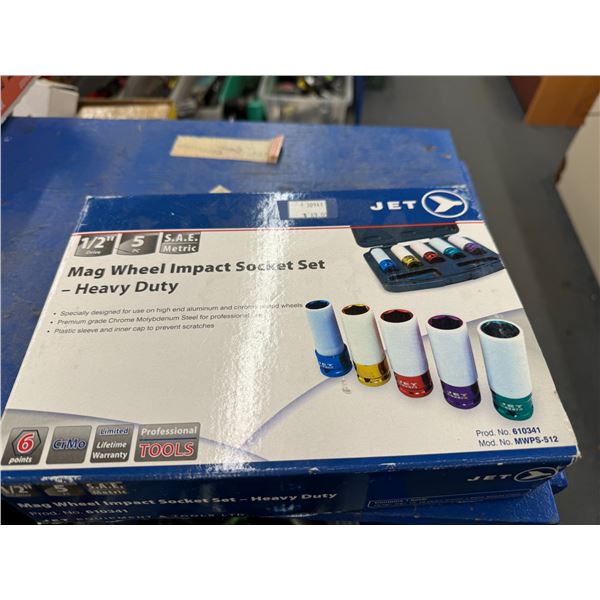 Mag wheel impact socket set