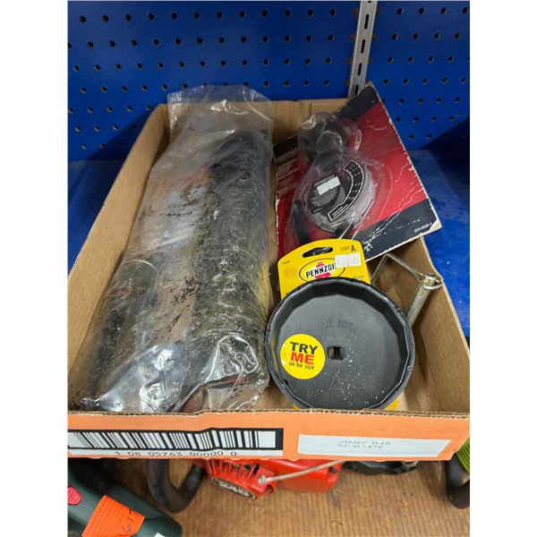 Grease gun, antifreeze tester