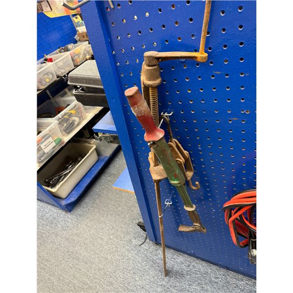 Puller and clamp and chain tool