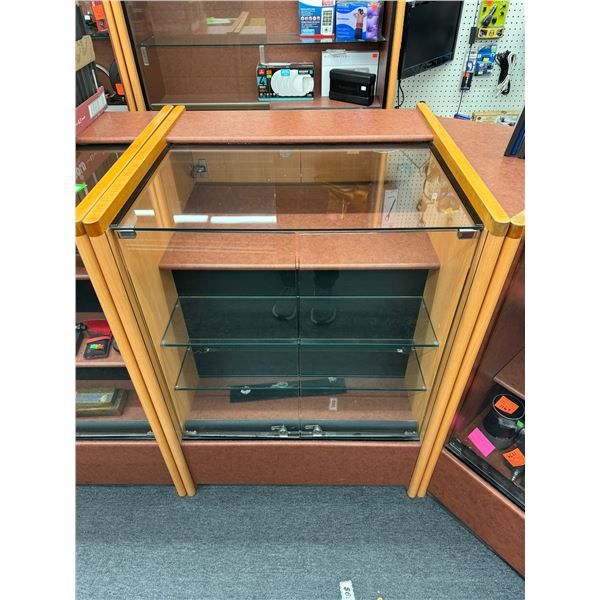 Display cabinet (cabinet only) 31.5x30x42.5 tall