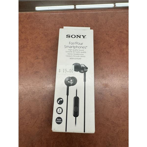 Sony ear buds