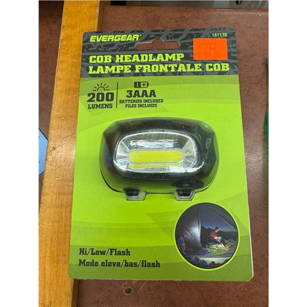 Evergear cob headlamp