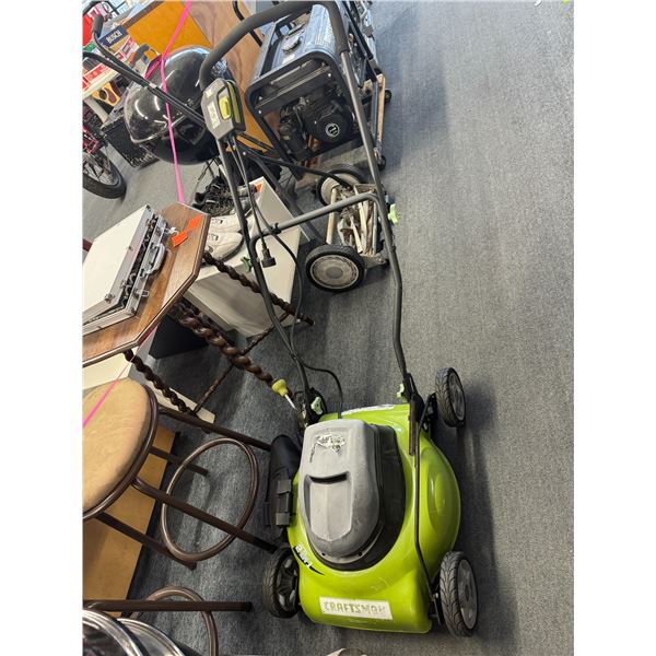 Craftsman electric mower