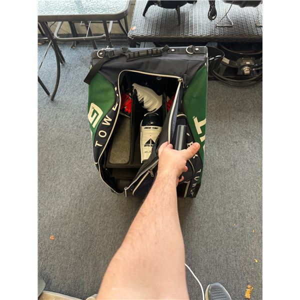 Hockey bag and gear