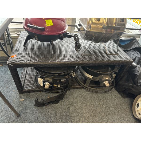 Patio coffee table 46x26x16 tall