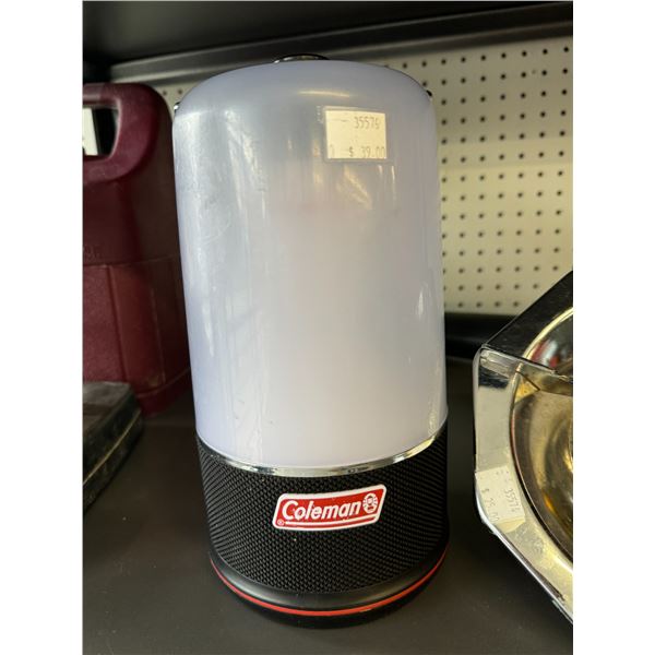 Coleman light speaker