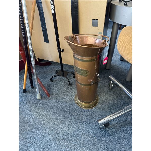 Brass spitoon