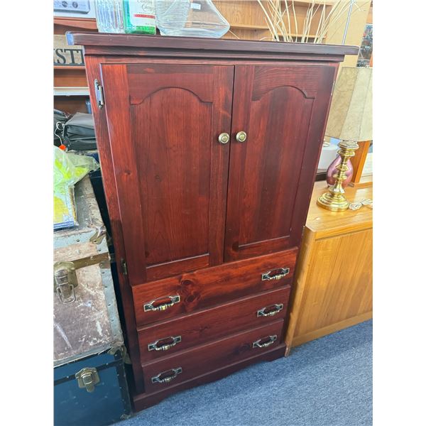 Wardrobe 31x18x55.5 tall