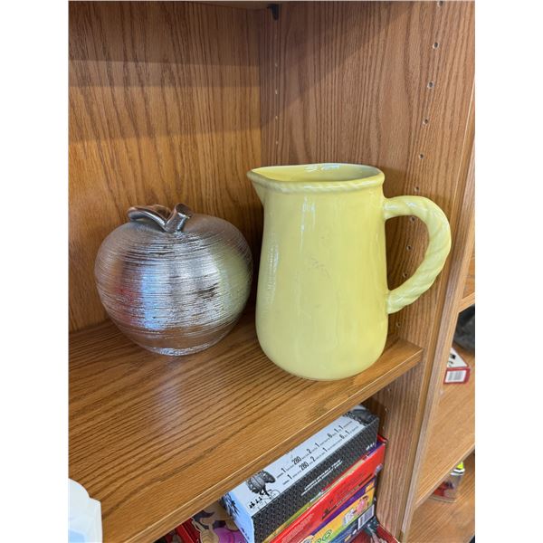 Pitcher and Apple