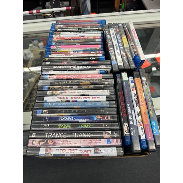 Blue ray and DVDs