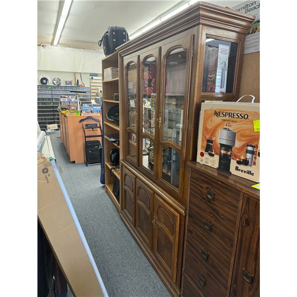 China cabinet 51x17x79.5 tall