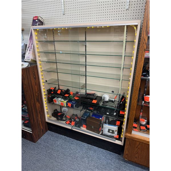 Display cabinet (cabinet only) 47.5x10.5x62.5 tall