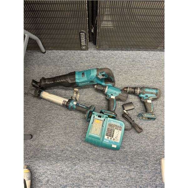 Makita tools and charger no battery