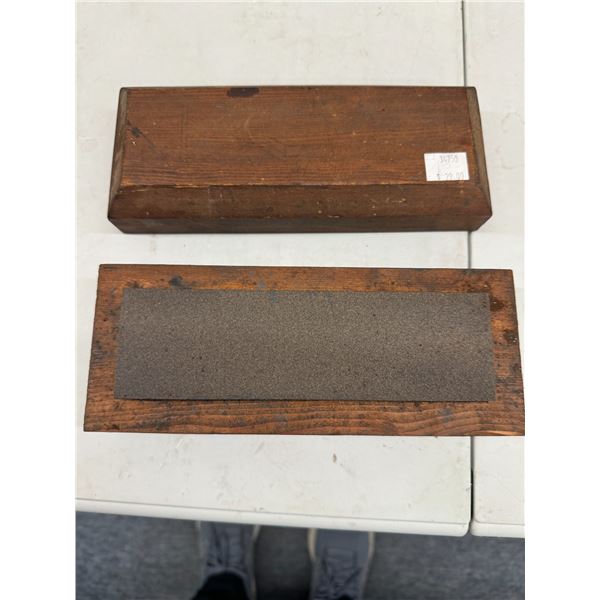 Sharpening stone block