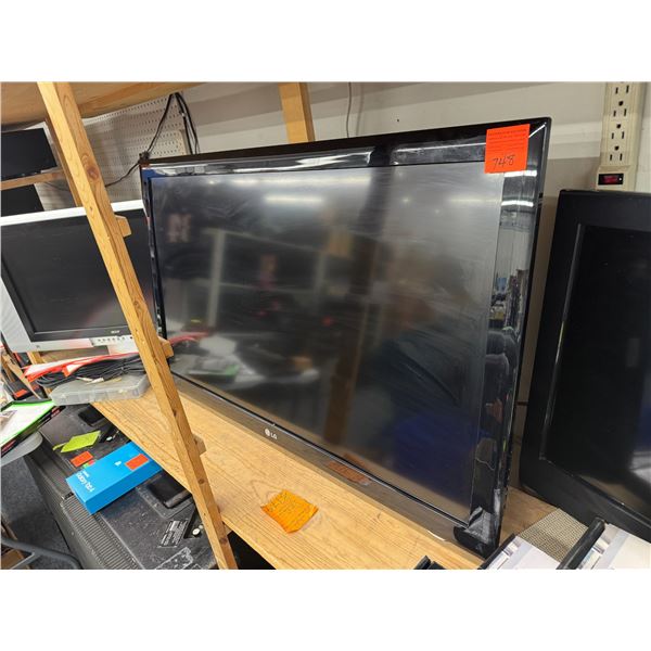 LG 42" tv no stand no remote