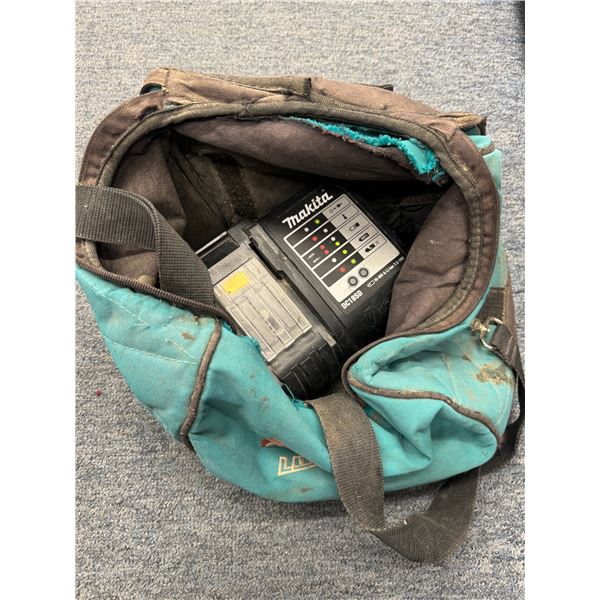 Makita bag and charger