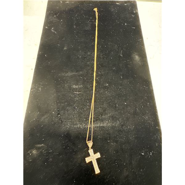 20" 10k diamond necklace with appraisal