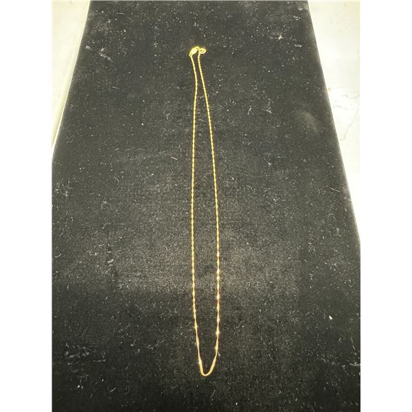 10k 17.5" necklace .8g