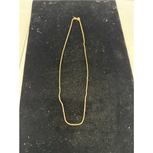 10k 17" necklace 2.9g