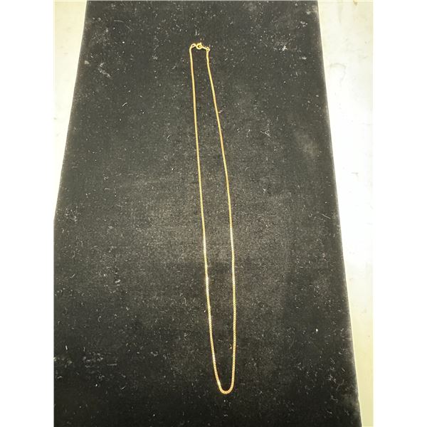 14k 20" necklace 4.4g