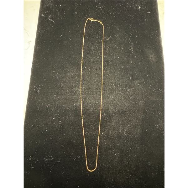 14k 18" necklace .5g