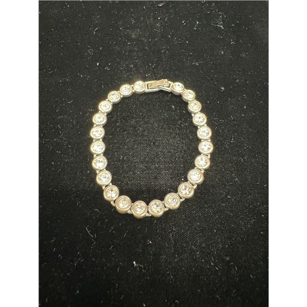 Bracelet 7" Swarovski crystal