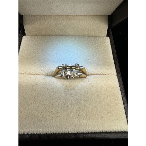 14k ring wedding set 3.5g