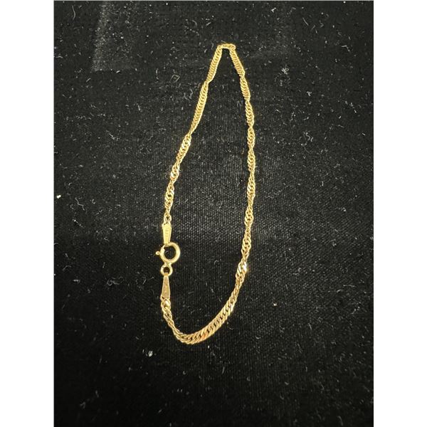 14k 7.5" bracelet 1.8g