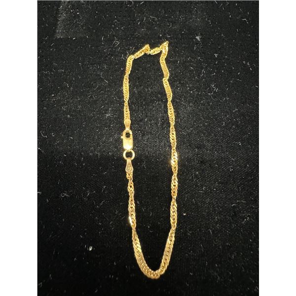 14k 7" bracelet 1.8g