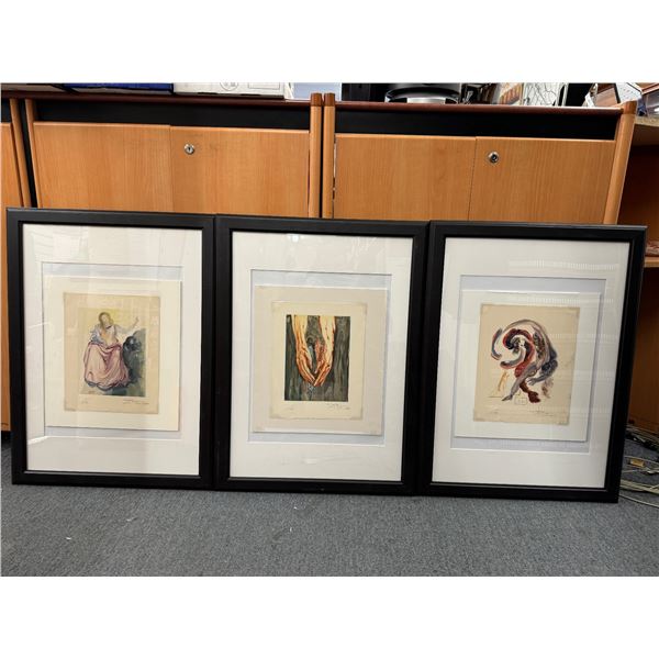 Limited edition prints with appraisal Salvador Dali