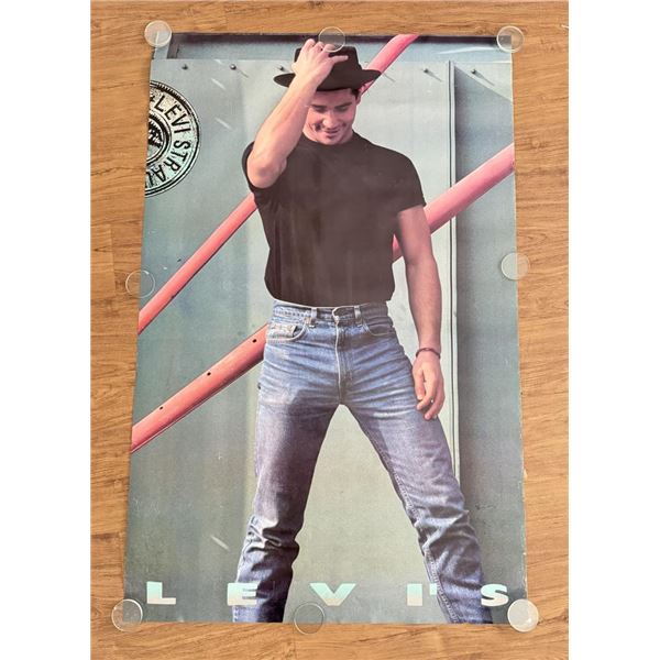 Levis Big E Levi Strauss Store Display Poster