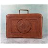 Image 1 : Mexican Aztec Pattern Tooled Leather Case
