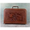 Image 2 : Mexican Aztec Pattern Tooled Leather Case