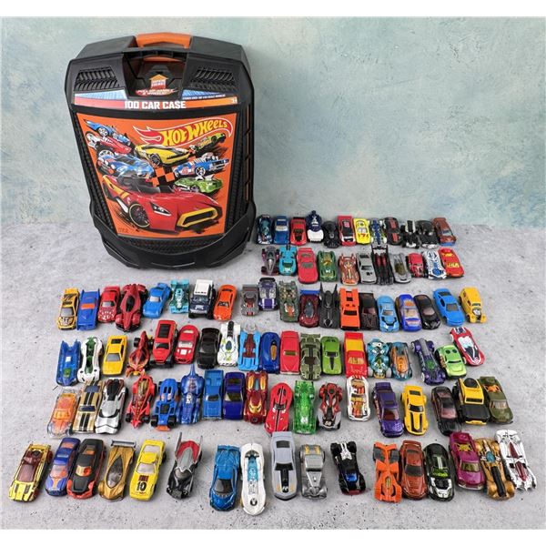 Collection of Hot Wheels Toy Cars
