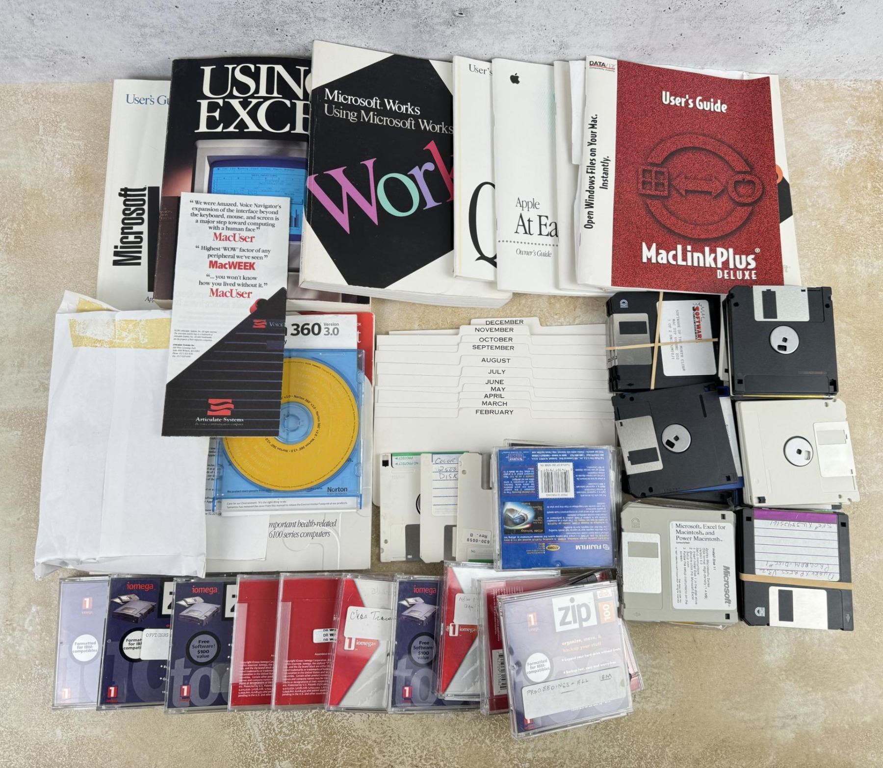 Collection of Microsoft Apple Computer Programs