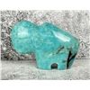 Image 1 : Carved Amazonite Buffalo Fetish