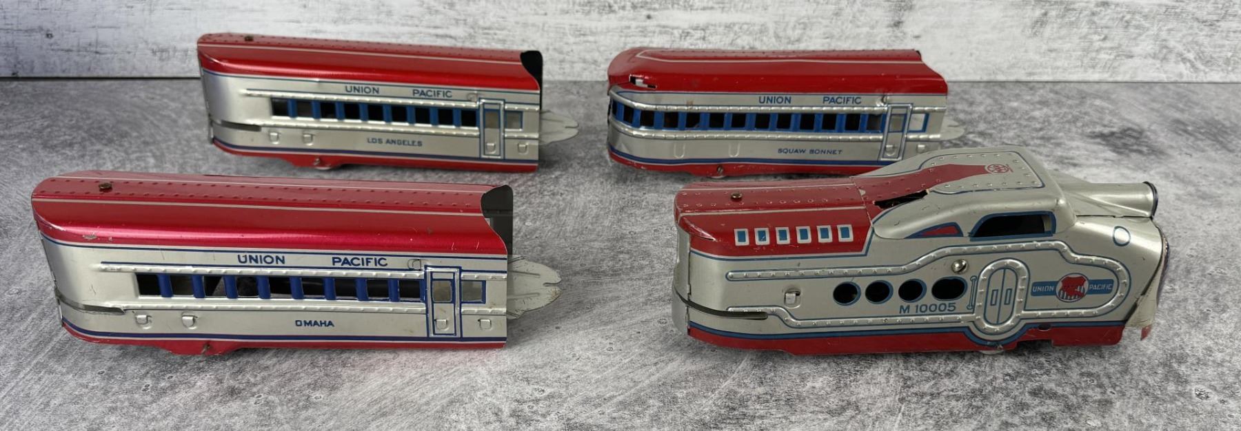 Marx M 10005 Union Pacific Streamliner Train Set