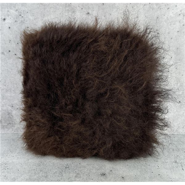Montana Custom Made Buffalo Fur Pillow