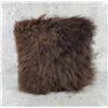 Image 2 : Montana Custom Made Buffalo Fur Pillow