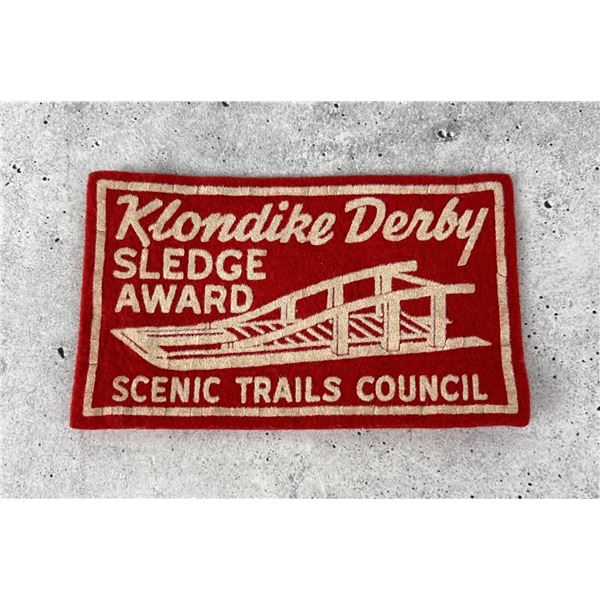 BSA Boy Scout Klondike Derby Sledge Award Patch