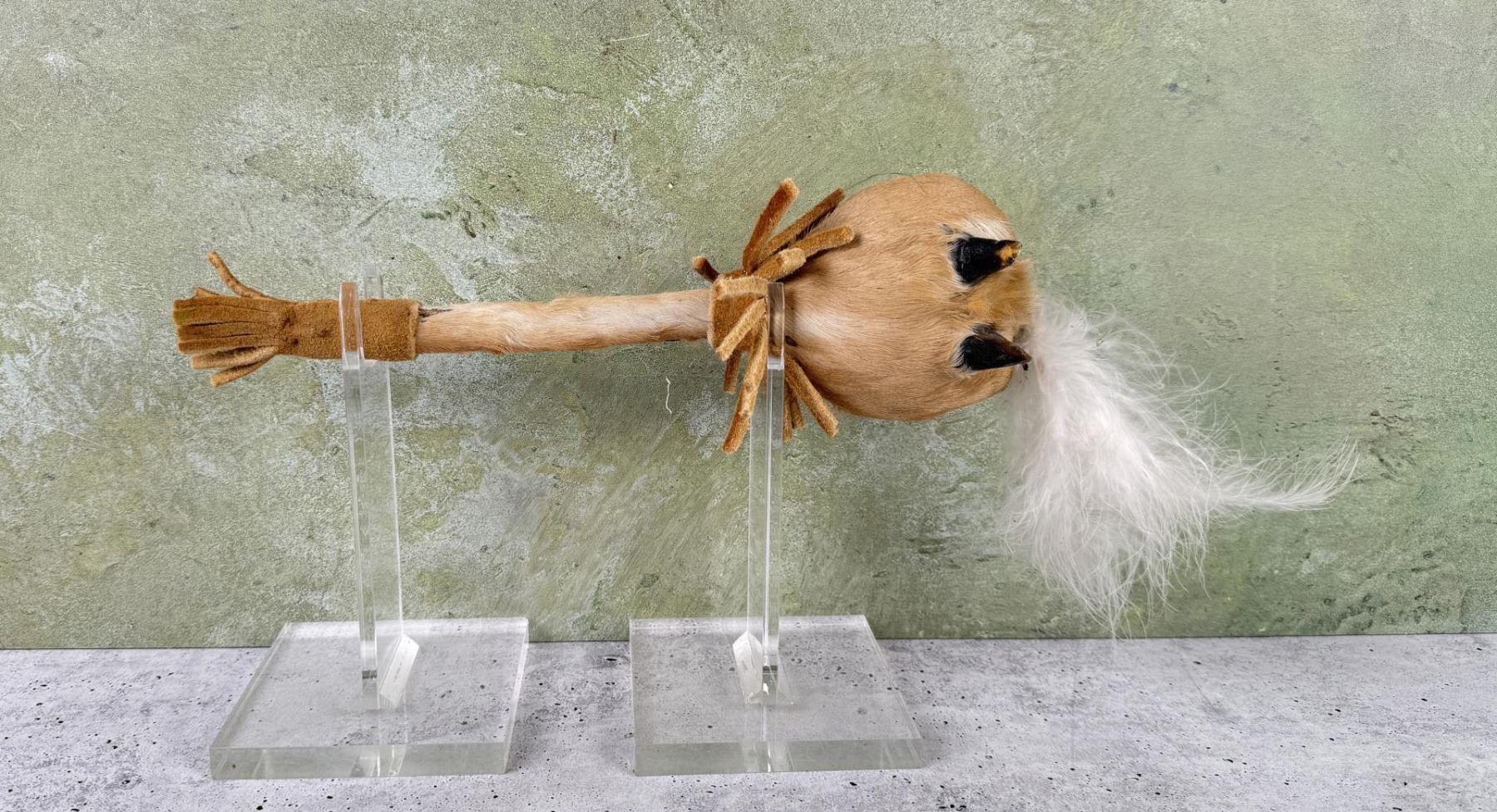 Plains Native American Indian Medicine Man Rattle