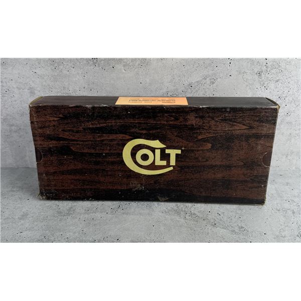 Factory Colt Python Woodgrain Pistol box