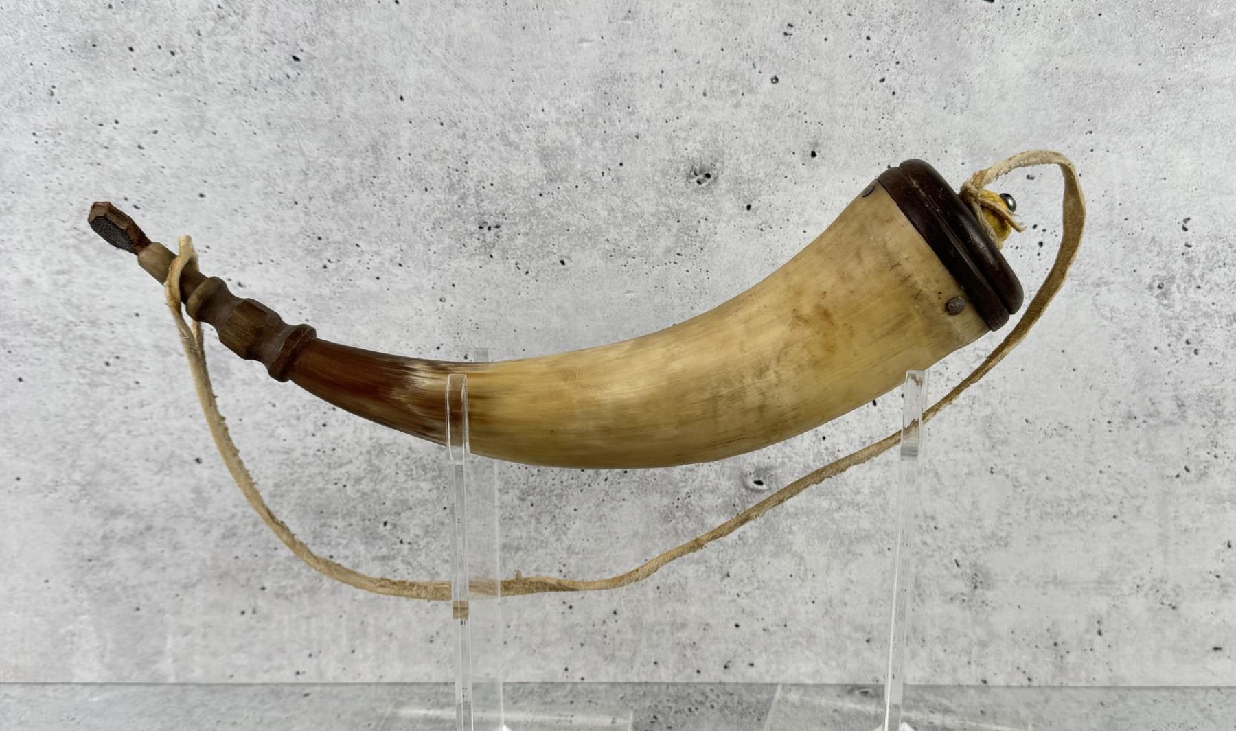 Black Powder Rendezvous Powder Horn