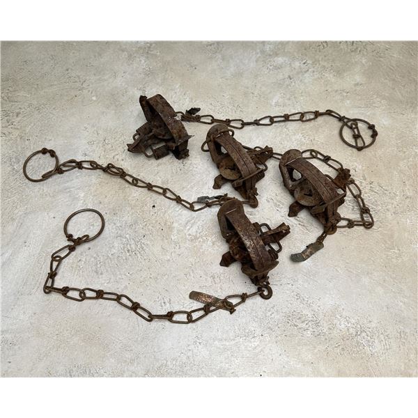 Montana Ranch Used Victor Jump Traps
