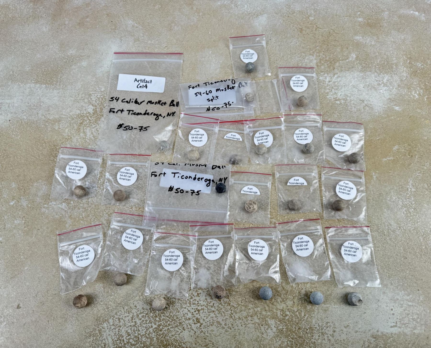 Collection Of Civil War Artifacts