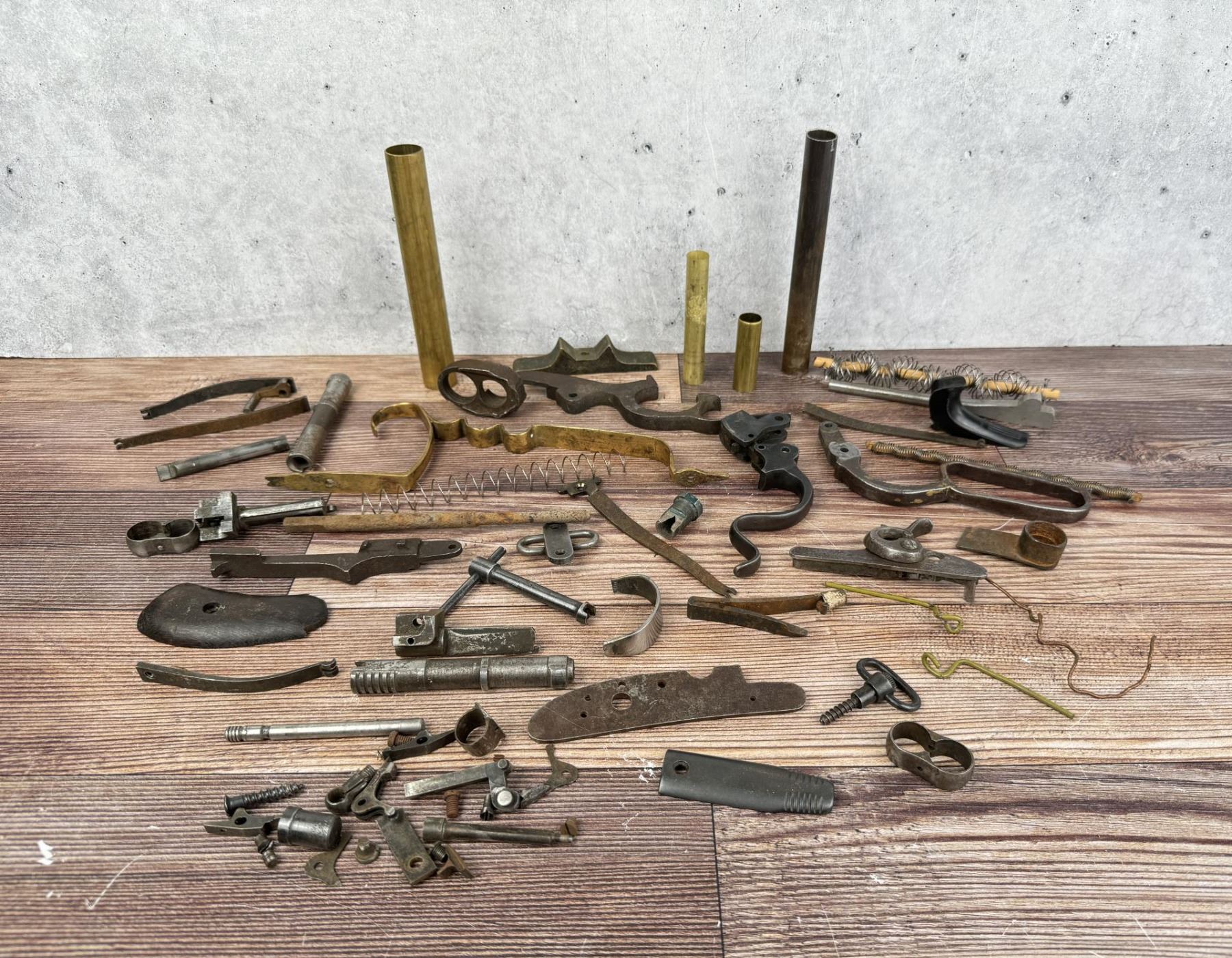 Collection of Antique Gun Parts