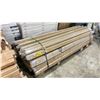 Image 2 : PALLET OF ASSORTED COLOR 94" LENGTH STAIR NOSE, TRANSITION STRIPS, &  FLOORING TRIM